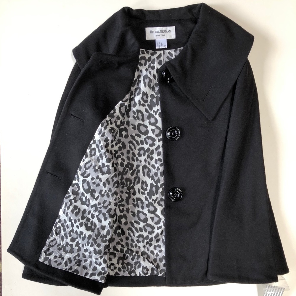 Rare Black Helene Berman England Cape